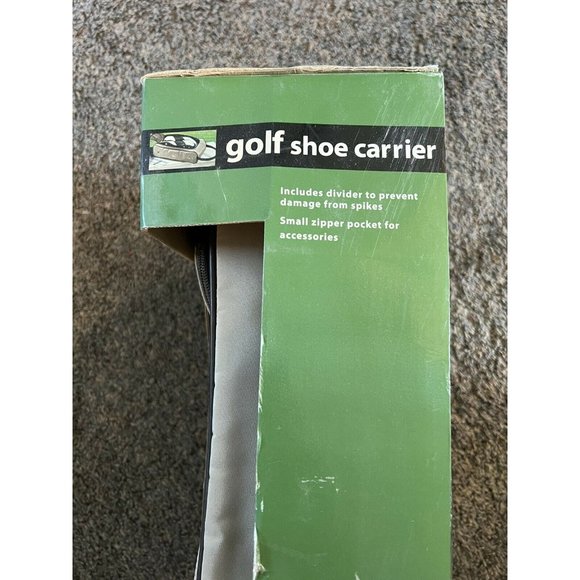 Golf Shoe Bags, Zippered Shoe Carrier Tote Bags, Water & Scratch Resistant - Picture 3 of 3